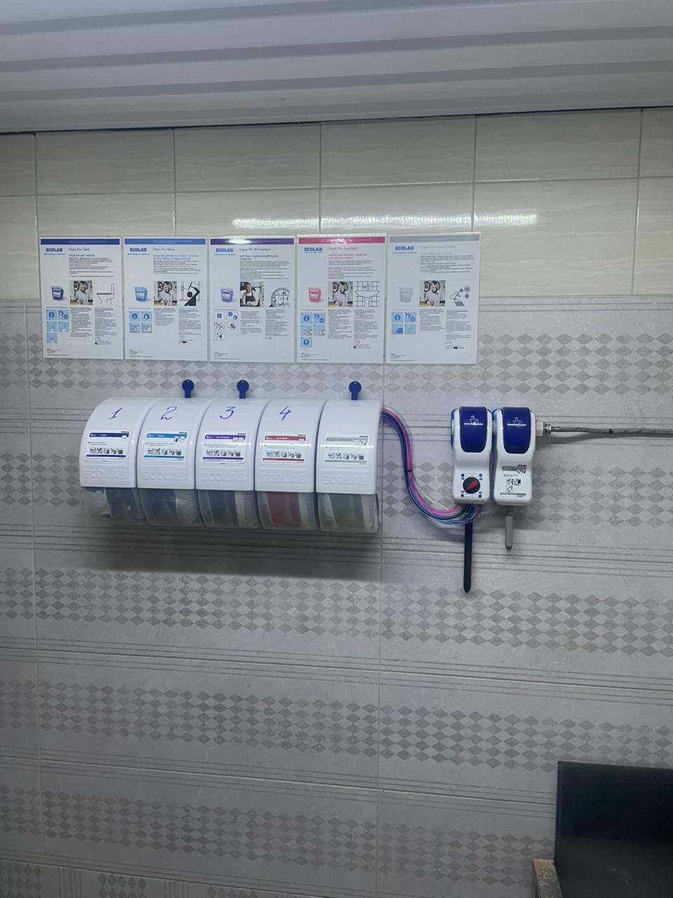 Проект монтажа в сети ресторанов