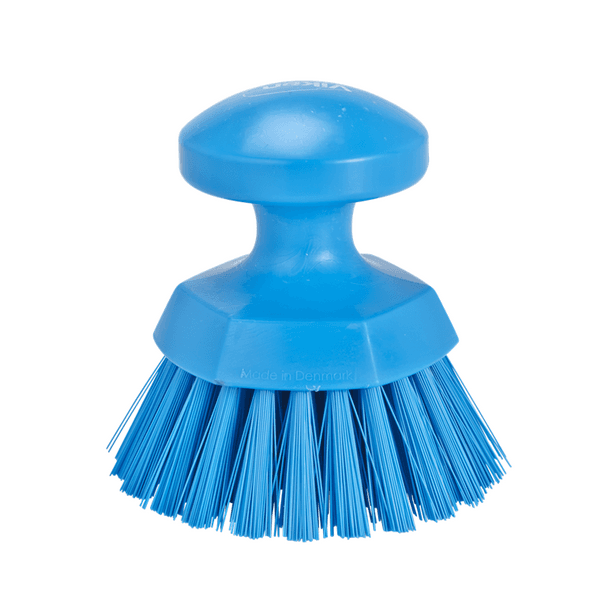 Щетка ручная круглая жесткая, Ø110 мм, жёсткий ворс