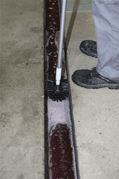 Щетка для очистки емкостей, 205 мм, жёсткий ворс - миниатюра 4