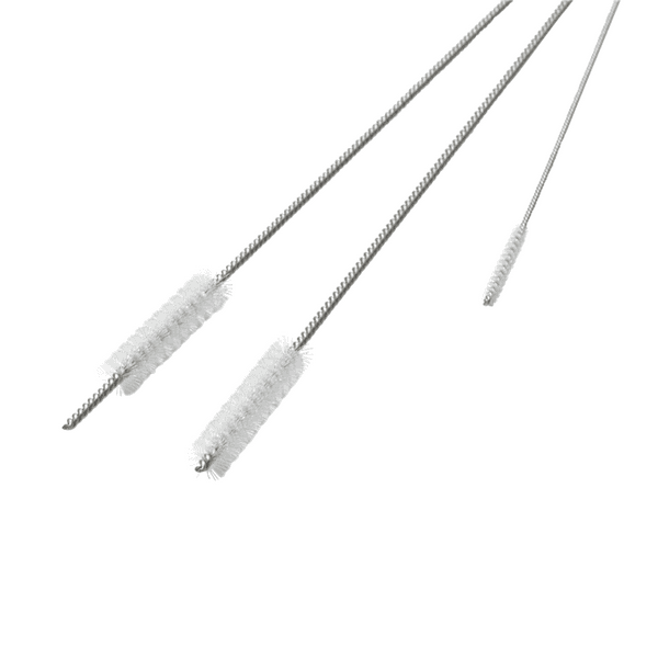 Набор щеток в количестве 3-х штук, диаметром 2, 5, 6 мм, мягкий ворс - миниатюра 2