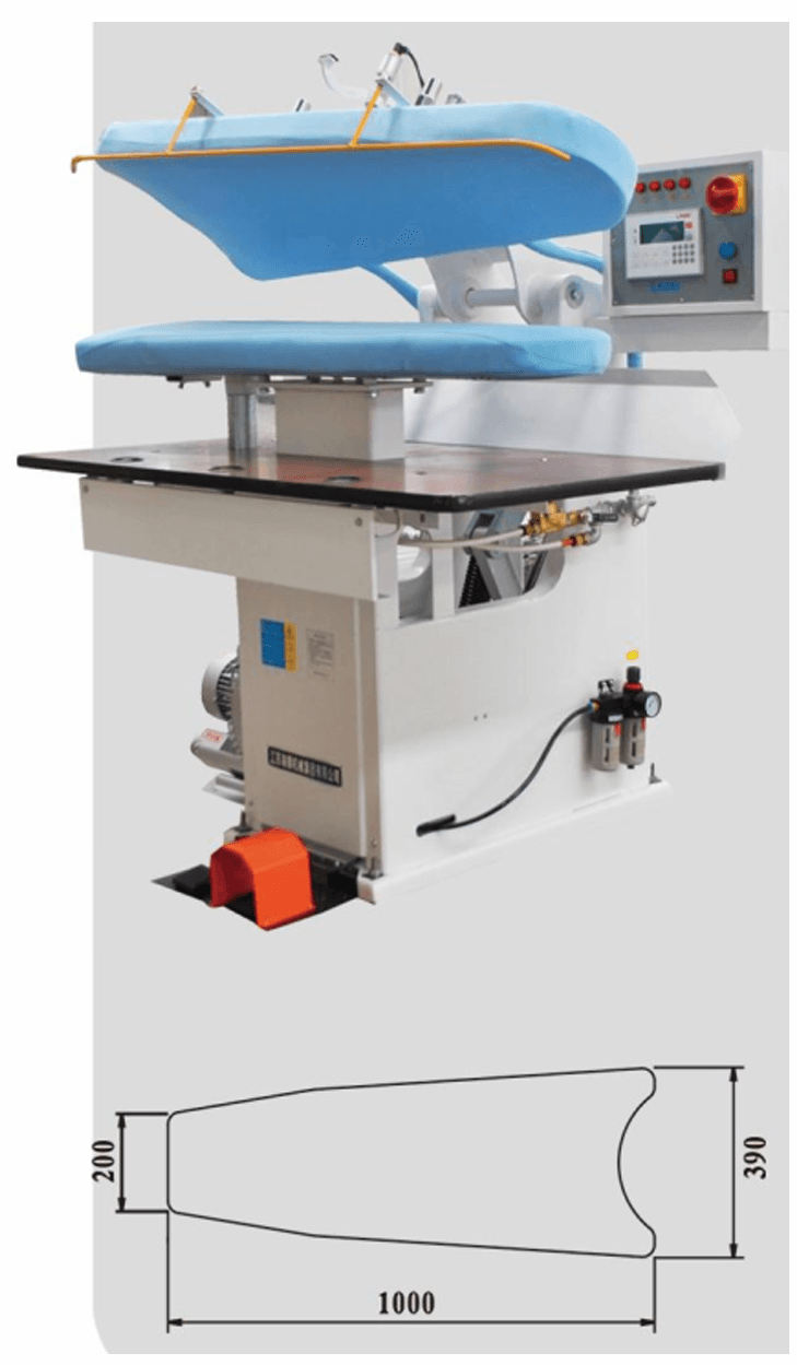 Полностью автоматический универсальный гладильный пресс SEA-LION JZQ-1250