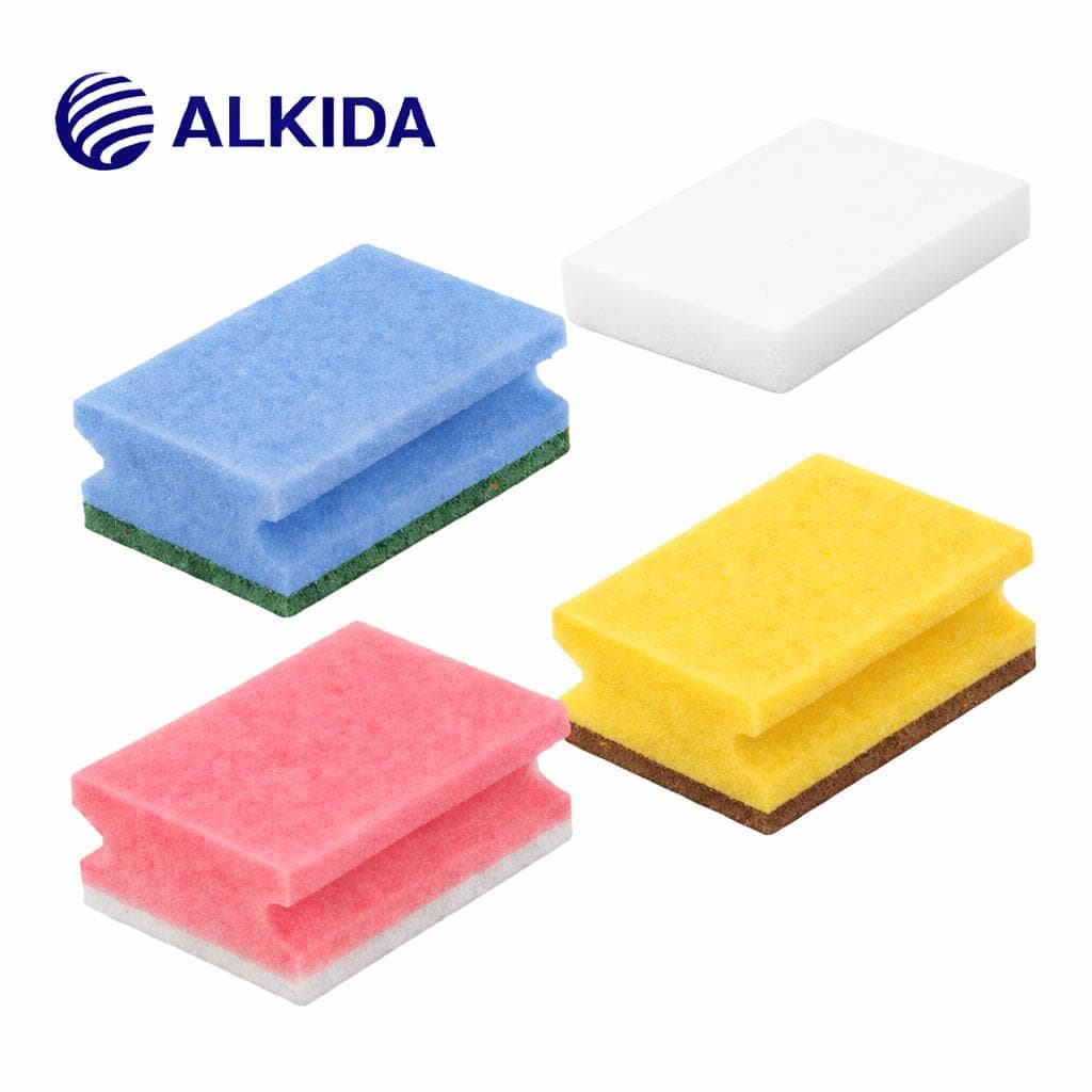 Губки для уборки домашних зон Алкида (сборная)