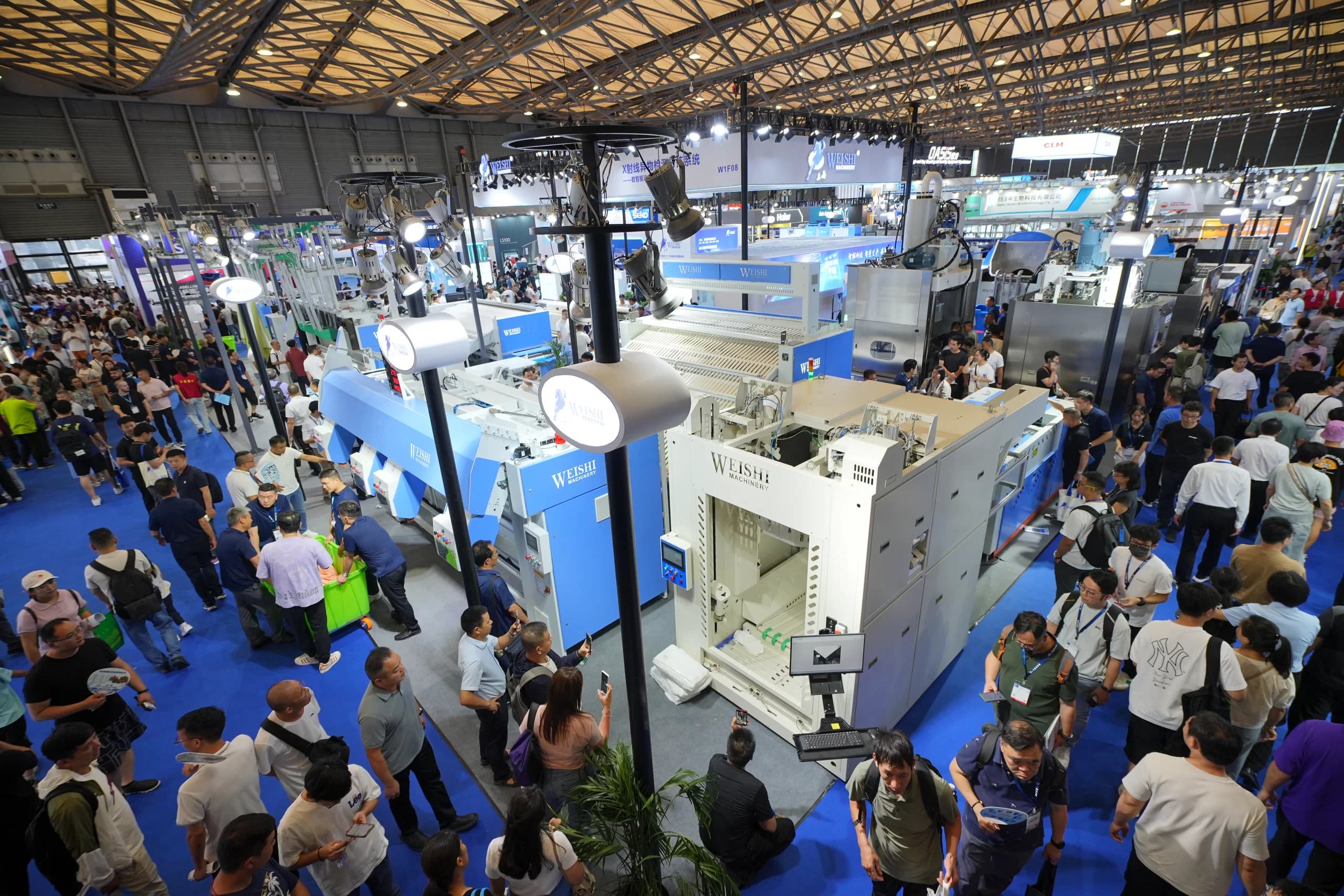 Выставочный зал Texcare Asia 2025