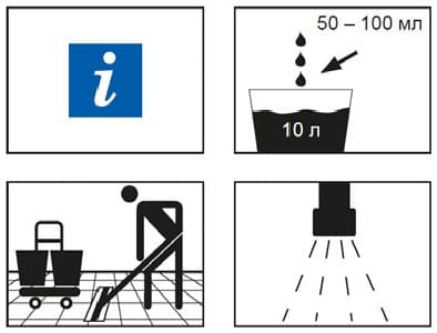Regain Clean S средство для мытья полов и поверхностей Cinalab - миниатюра 3