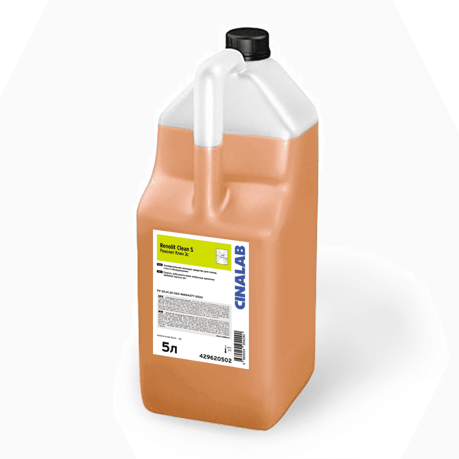 Renolit Clean S средство для ежедневной уборки любых поверхностей Cinalab