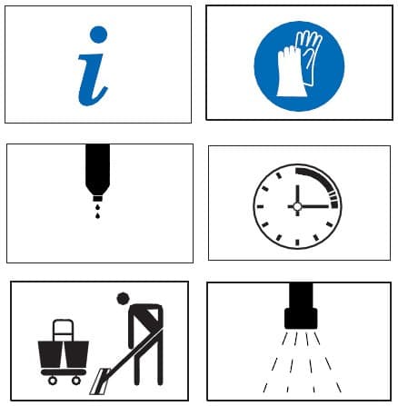 Klenz Skum Special хлорное средство для мойки поверхностей в зоне кухни Cinalab - миниатюра 2