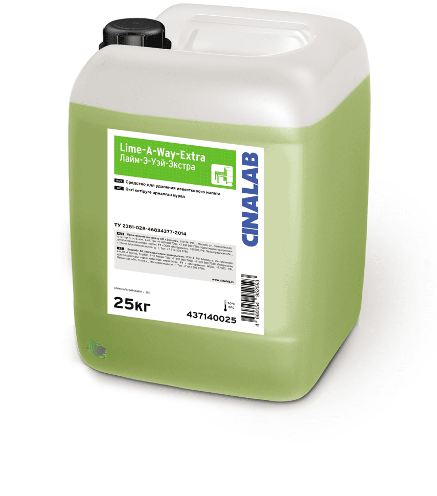 Lime-A-Way Extra концентрат для удаления известкового налета и ржавчины Cinalab - миниатюра 2