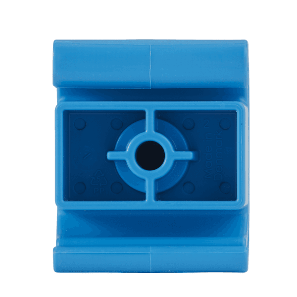 Гигиеничное настенное крепление и одинарный крюк, 41,5 мм - миниатюра 3