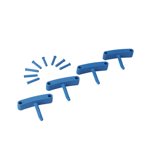 Крючок 4 шт. к настенным креплениям,140 мм