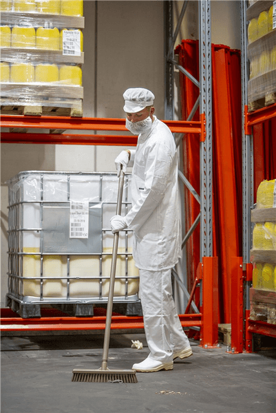 Щетка для подметания с комбинированным ворсом, 410 мм - миниатюра 4