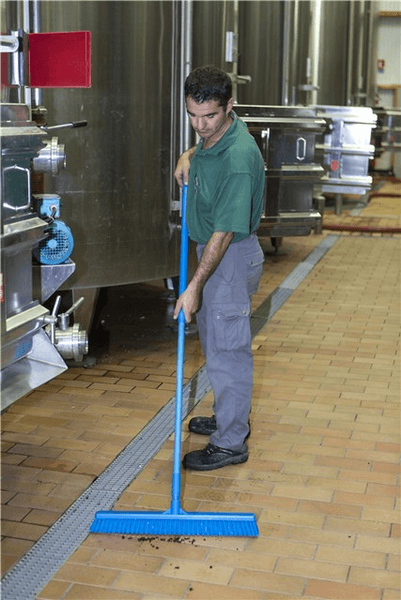 Щетка для подметания с комбинированным ворсом, 610 мм, мягкий и жёсткий ворс - миниатюра 4