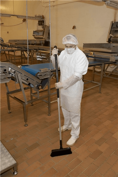 Щетка для подметания с прямой соединительной частью, 310 мм, средний ворс - миниатюра 4