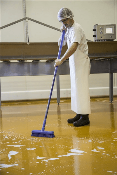 Щетка для мытья полов и стен, 305 мм, жёсткий ворс - миниатюра 4