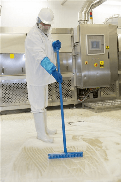 Скребковая щетка для пола UST (Ультра Гигиеничная Технология), 400 мм, жёсткий ворс - миниатюра 4