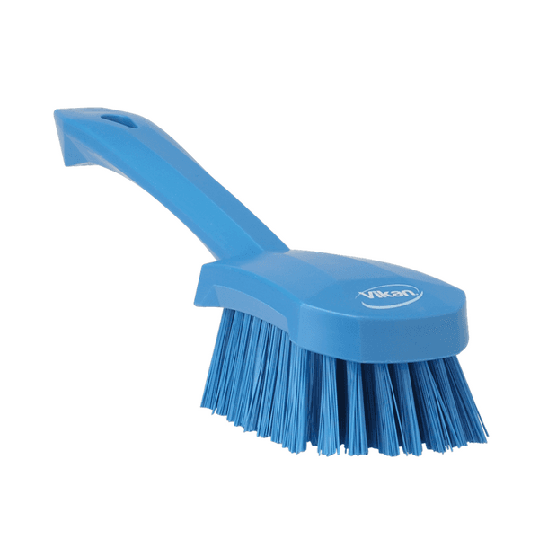 Щетка для мытья с короткой ручкой, 270 мм, жёсткий ворс