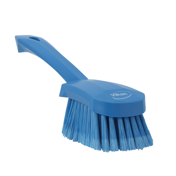 Щетка для мытья с короткой ручкой, 270 мм, мягкий расщеплённый ворс