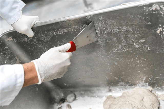 Ручной скребок нержавеющая сталь, 100 мм - миниатюра 4